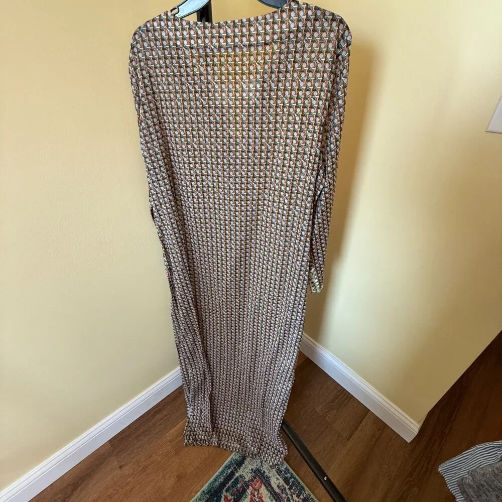 NWT: Tory Burch Embellished Beach Caftan Size XXL - Picture 2 of 7